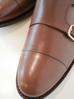 Jalan Sriwijaya EDWARD 98756 サイズ 9 Jalan Sriwijaya/98957/EDWARD/CALF/DARKBROWN/LEATHER SOLE/MOC SLIP